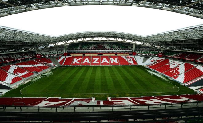 Kazaň Arena - uvnitř