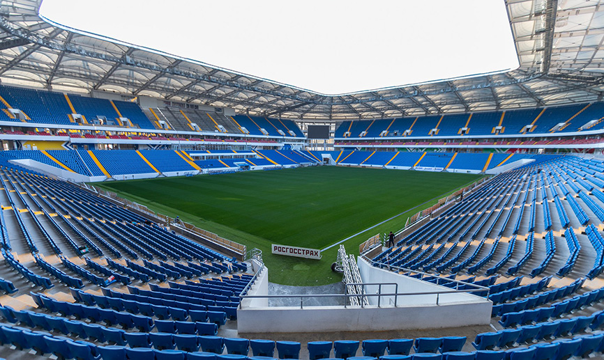 Rostov Arena - uvnitř